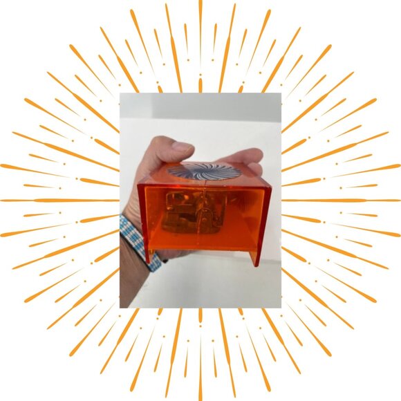 Mid Century Modern Swirling Music Box - Picture 3 of 5